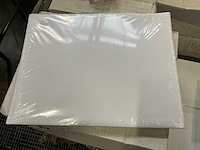 Wit partij placemats (5000x) - afbeelding 1 van  1