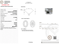 Witgoud ring - 3.10ct diamant ( igi gecertificeerd ) - afbeelding 4 van  7