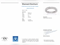 Witgouden alliance ring diamant 3.00 ct - afbeelding 2 van  10