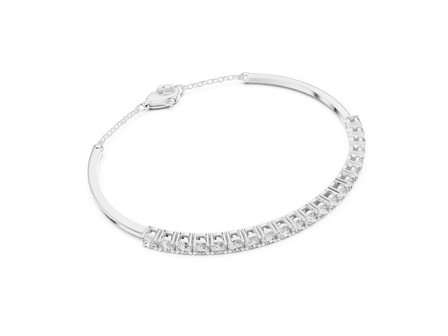 Witgouden armband - 2.35ct diamant - afbeelding 3 van  4