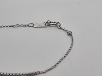 Witgouden armband, 14 karaats, gassan - afbeelding 3 van  9