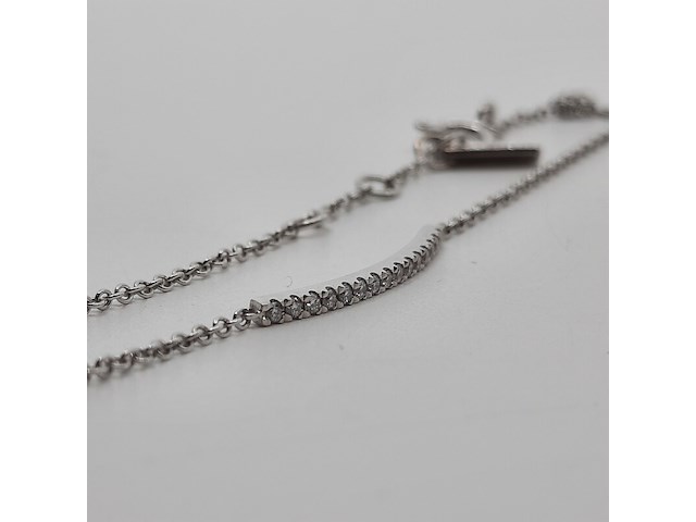 Witgouden armband, 14 karaats, gassan - afbeelding 6 van  9