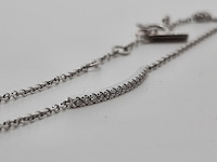 Witgouden armband, 14 karaats, gassan - afbeelding 6 van  9