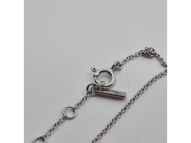 Witgouden armband, 14 karaats, gassan - afbeelding 8 van  9