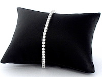 Witgouden armband 3.50 carat diamanten - afbeelding 4 van  9