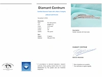 Witgouden armband 5.50 ct diamant - afbeelding 9 van  9