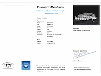 Witgouden armband briljant 18.00 ct - afbeelding 3 van  9