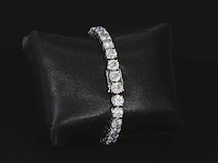 Witgouden armband briljant 18.00 ct - afbeelding 6 van  9