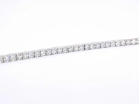 Witgouden armband briljant 4.50 ct - afbeelding 5 van  9
