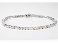 Witgouden armband briljant 5.40 ct