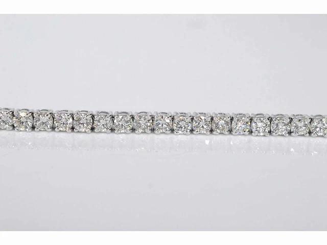 Witgouden armband briljant 5.40 ct - afbeelding 4 van  7