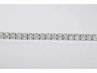 Witgouden armband briljant 5.40 ct - afbeelding 4 van  7