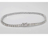 Witgouden armband briljant 5.40 ct - afbeelding 7 van  7