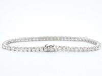 Witgouden armband briljant 6.00 ct - afbeelding 4 van  10