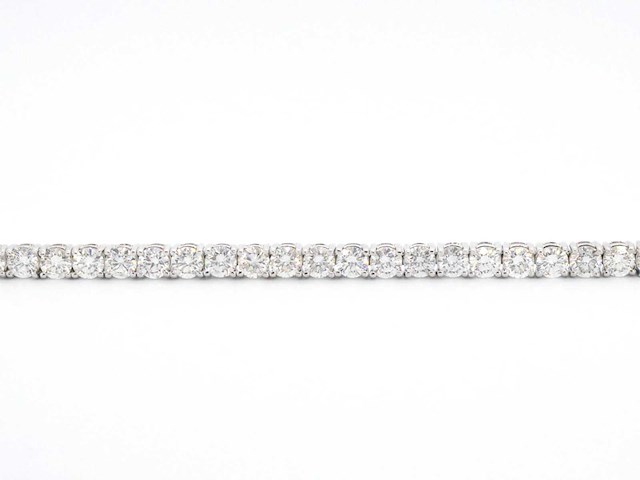 Witgouden armband briljant 6.00 ct - afbeelding 6 van  10