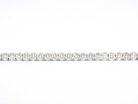 Witgouden armband briljant 6.00 ct - afbeelding 6 van  10