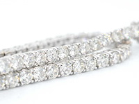 Witgouden armband briljant 6.00 ct - afbeelding 8 van  10
