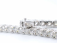 Witgouden armband briljant 6.00 ct - afbeelding 10 van  10