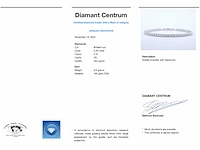 Witgouden armband briljant diamant - afbeelding 4 van  8