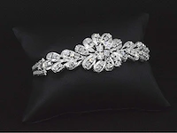 Witgouden armband diamant exclusief - afbeelding 3 van  9