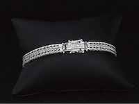 Witgouden armband diamant exclusief - afbeelding 8 van  9