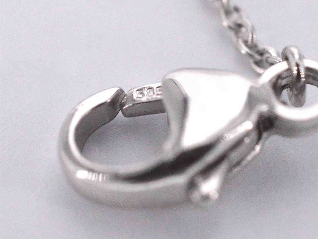 Witgouden armband met diamant 0.10 carat - afbeelding 7 van  7