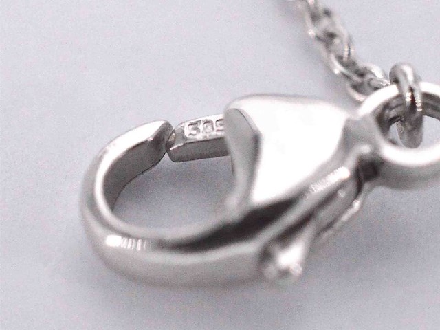 Witgouden armband met diamant 0.10 carat - afbeelding 6 van  8