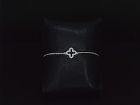 Witgouden armband met diamant - afbeelding 4 van  9