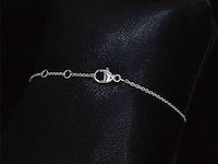 Witgouden armband met diamant - afbeelding 6 van  9