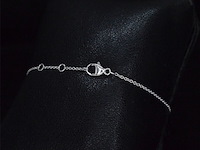 Witgouden armband met diamant - afbeelding 7 van  8