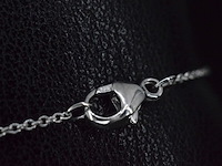 Witgouden armband met diamant - afbeelding 8 van  8