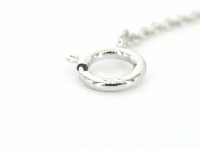 Witgouden armband met diamant - afbeelding 4 van  6