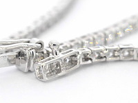 Witgouden armband met diamanten 1.20 carat - afbeelding 7 van  9