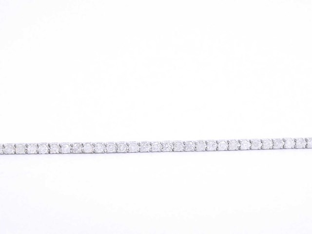 Witgouden armband met diamanten 2.30 carat - afbeelding 7 van  7