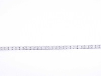 Witgouden armband met diamanten 2.30 carat - afbeelding 7 van  7