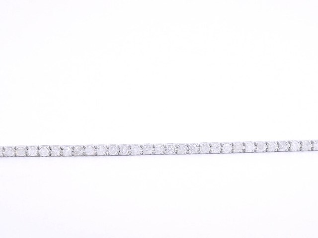 Witgouden armband met diamanten 2.30 carat - afbeelding 5 van  8