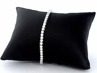 Witgouden armband met diamanten 3.50 carat - afbeelding 4 van  10
