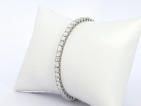 Witgouden armband met diamanten 6.50 carat - afbeelding 5 van  11