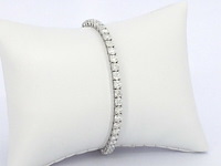 Witgouden armband met diamanten 6.50 carat - afbeelding 6 van  11