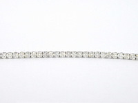 Witgouden armband met diamanten 6.50 carat - afbeelding 10 van  11