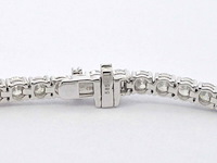 Witgouden armband met diamanten 6.50 carat - afbeelding 11 van  11