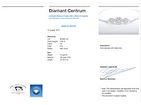 Witgouden armband met diamanten - afbeelding 3 van  7