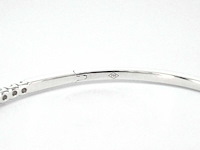 Witgouden armband met diamanten - afbeelding 10 van  11