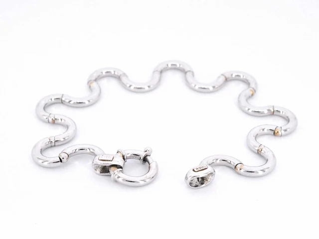 Witgouden armband unoaerre - afbeelding 5 van  7