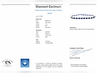 Witgouden armband zwarte diamant 6.00 ct - afbeelding 8 van  8