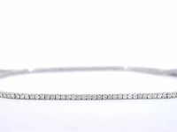 Witgouden collier briljant 5.80 ct - afbeelding 5 van  10