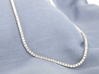 Witgouden collier briljant 5.80 ct - afbeelding 9 van  10