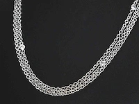 Witgouden collier diamant - afbeelding 5 van  6