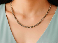 Witgouden collier met briljant geslepen diamanten 30.00 carat - afbeelding 2 van  9