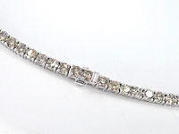 Witgouden collier met briljant geslepen diamanten 30.00 carat - afbeelding 5 van  9